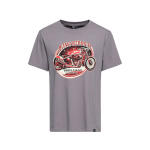 King Kerosin Bobber Garage t-shirt steel grey Size M