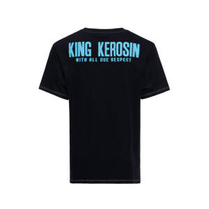King Kerosin Dont give a fuck t-shirt black Size M