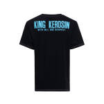 King Kerosin Dont give a fuck t-shirt black Size 2XL