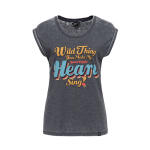 Queen Kerosin Wild Thing t-shirt black Size M