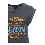 Queen Kerosin Wild Thing t-shirt black Size M