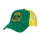 King Kerosin Garage Built cap green & yellow One size fits most