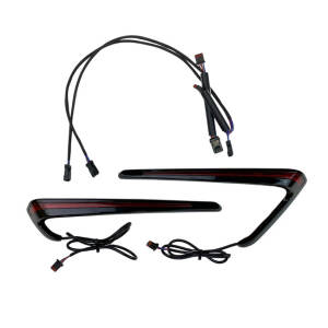 Custom Dynamics, LED Saddlebag Lights. Red