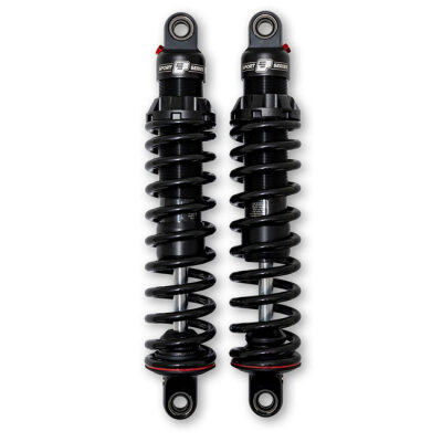PS, 494 Sport series shock set. 14". Heavy Duty. Black