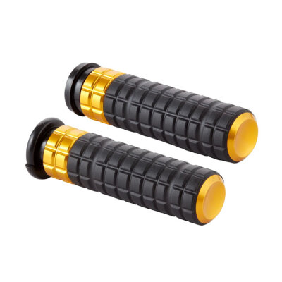 Arlen Ness, Speedliner handlebar grip set. Gold