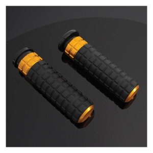 Arlen Ness, Speedliner handlebar grip set. Gold