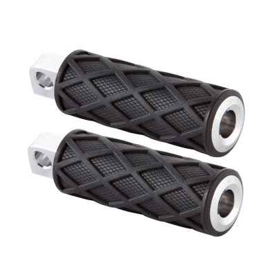 Arlen Ness, Diamond foot peg set. Chrome