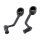 Arlen Ness, forged highway peg mounts. No pegs. Black