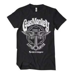 GMG Garage Big piston t-shirt black Size L
