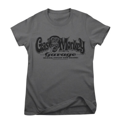 GMG Logo female t-shirt dark grey Size M