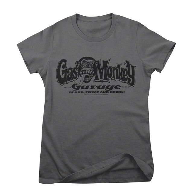 GMG Logo female t-shirt dark grey Size 2XL