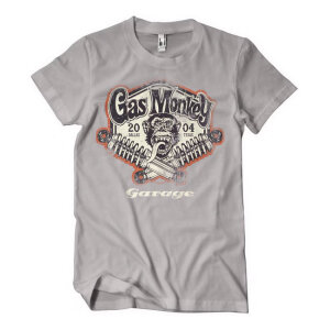 GMG Garage Spring coils t-shirt storm grey Size S