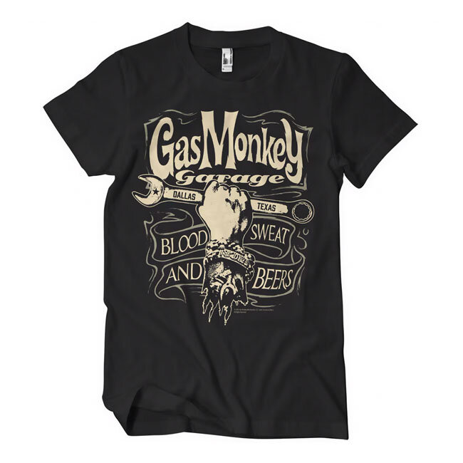 GMG Wrench Label t-shirt black Size S