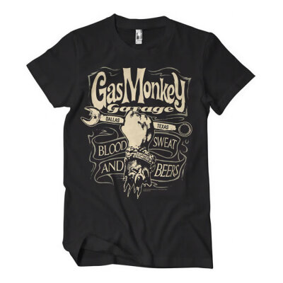 GMG Wrench Label t-shirt black Size S