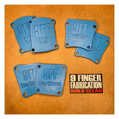 9Finger Fabrication, Twin Cam lifter bore case cover set