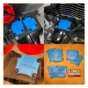 9Finger Fabrication, Evo/Shovel lifter bore case cover set