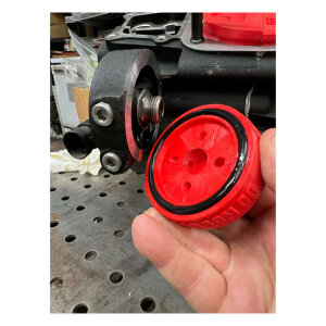 9Finger Fabrication, oil filter cover