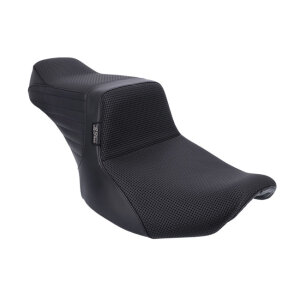 Le Pera, Tailwhip Basket Weave 2-Up Seat. Black