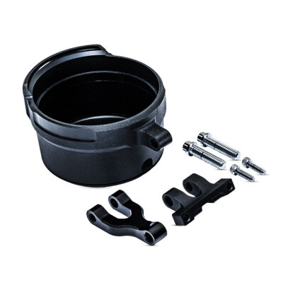 PM, 4" round gauge relocation for Phatbar and riser kit