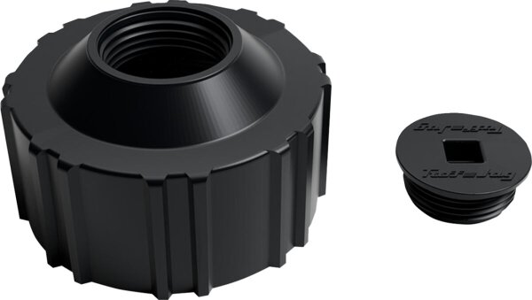 Standard Cap And Plug Black