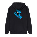 Santa Cruz Screaming Hand Chest hoodie black Size S