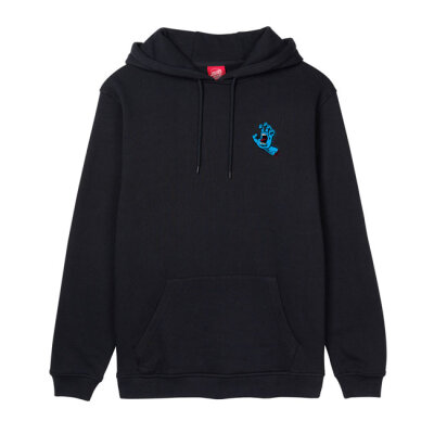 Santa Cruz Screaming Hand Chest hoodie black Size M