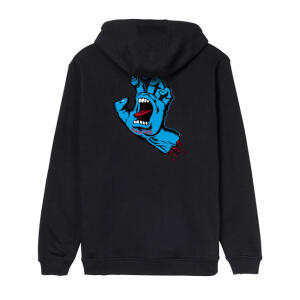 Santa Cruz Screaming Hand Chest hoodie black Size L