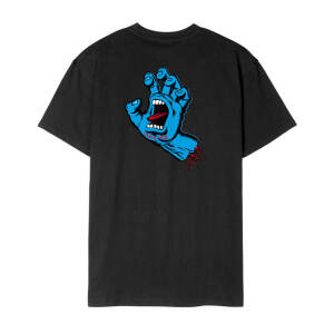 Santa Cruz Screaming Hand Chest t-shirt black Size S