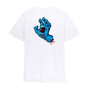 Santa Cruz Screaming Hand Chest t-shirt white Size L