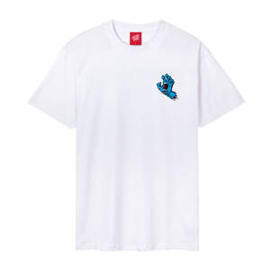 Santa Cruz Screaming Hand Chest t-shirt white Size L