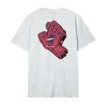 Santa Cruz Screaming Foam Hand t-shirt athletic heather...