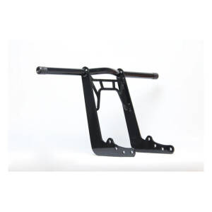 Dominator, clubstyle crash bar front. M8 Softail. Black