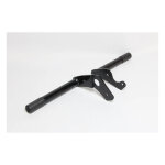 Dominator, Clubstyle crash bar set rear. M8 Softail. Black