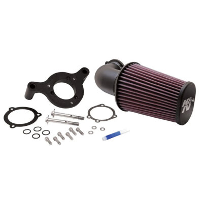 K&N, Aircharger performance air cleaner kit. Black