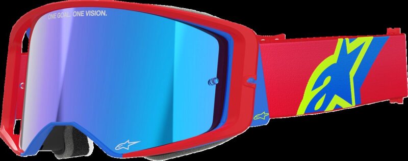 Goggle Supertech Corp Rd/bl Mi