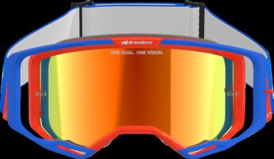 Goggle Vision 8 Wordmark Bl/or