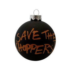 OFC-Weihnachtsbaumkugel OFC-Logo-Save The Choppers, 8cm