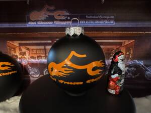 OFC-Weihnachtsbaumkugel OFC-Logo-Save The Choppers, 8cm