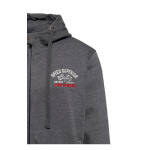 King Kerosin Speed King zip hoodie steel grey Size M