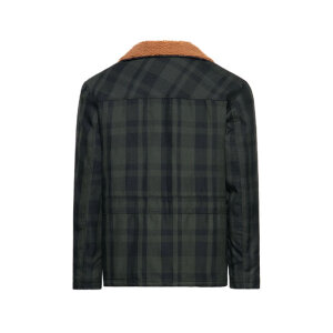 King Kerosin Karo Jacket black/olive Size M