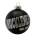 OFC-Weihnachtsbaumkugel Knucklehead, schwarz, 8cm
