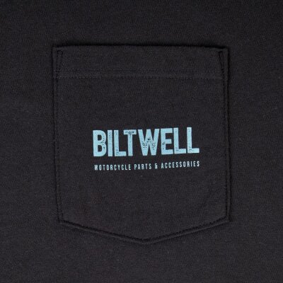 Tee Old Junk Pocket Bk Bk Lg