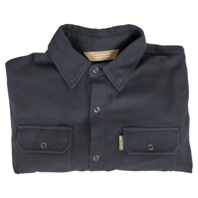 Shirt Flannel Hi Test Black Md