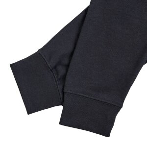 Hoodie Bolts Zip Black Sm