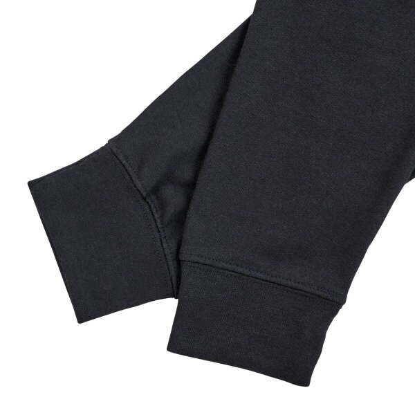 Hoodie Bolts Zip Black Md