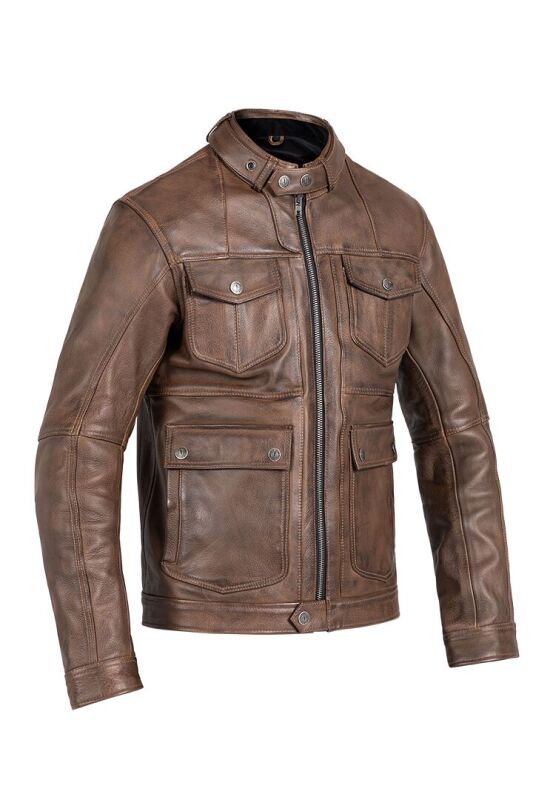 Jacket Drifter Leather Brown S