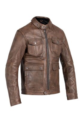 Jacket Drifter Leather Brown M