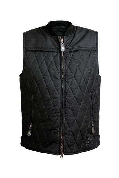 Vest Lowrider Wax Black Sm