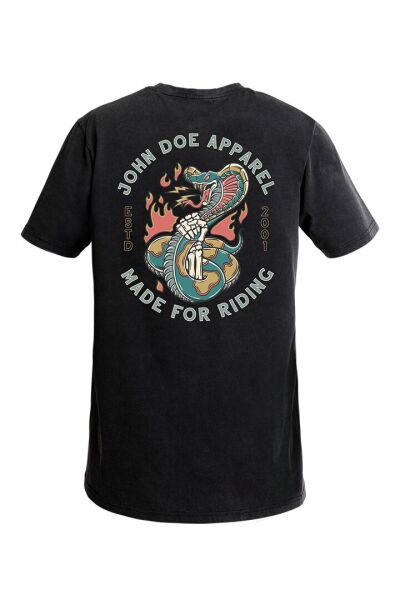 Tee Snake Ii Black 3xl