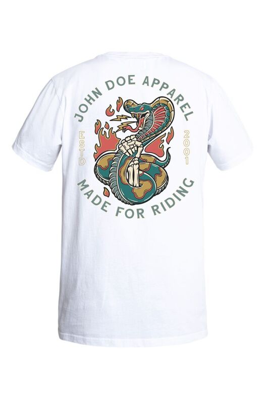 Tee Snake Ii White Xl